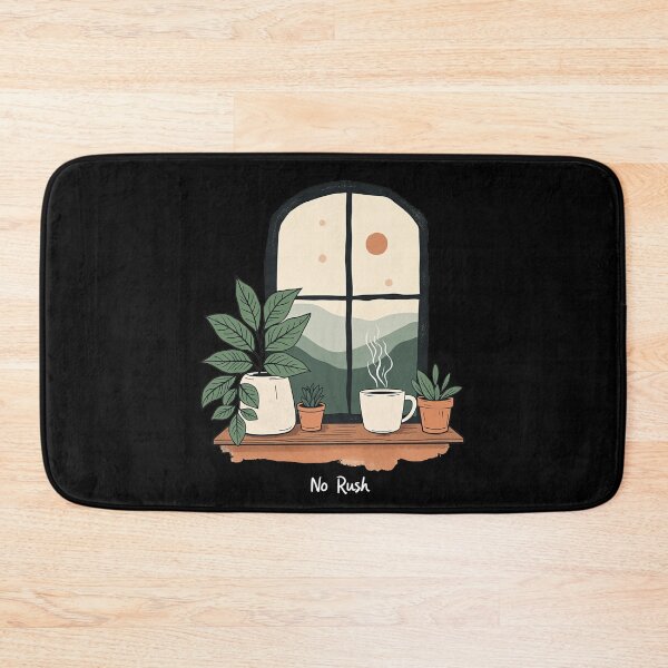 Item preview, No Rush Simple Living designed and sold by MooonTees.