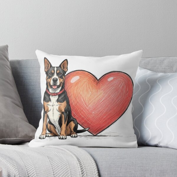 Item preview, Heart Guardian Dog designed and sold by PetJoyPrintsCO.