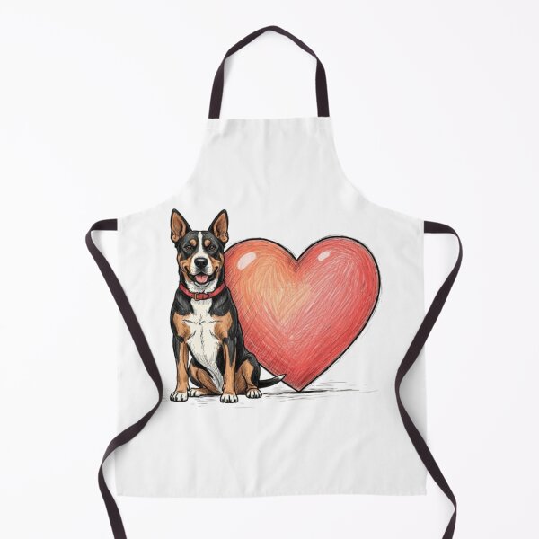 Item preview, Heart Guardian Dog designed and sold by PetJoyPrintsCO.
