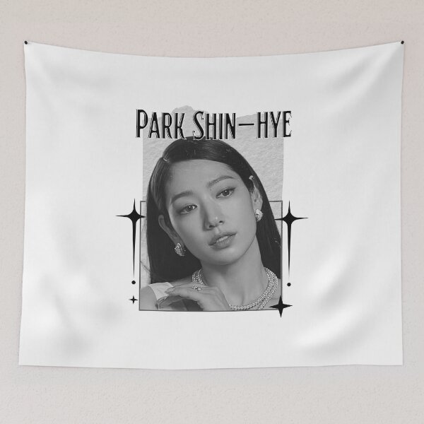 Item preview, Park Shin-hye (박신혜) Korean actress South Korean celebrity K-drama star Korean film Scrapbook Collage Cozy Y2K Vintage Design designed and sold by HELL0WBELLO.