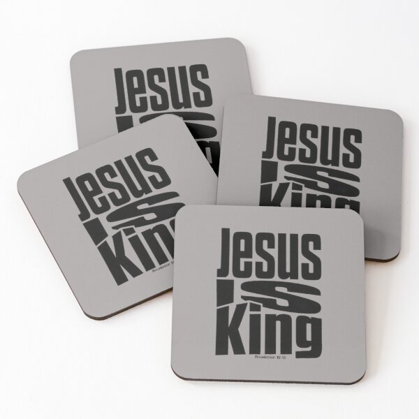 Item preview, Jesus Is King Christian Design, Revelation 19:16 Bible Verse designed and sold by MyTshirtArt.