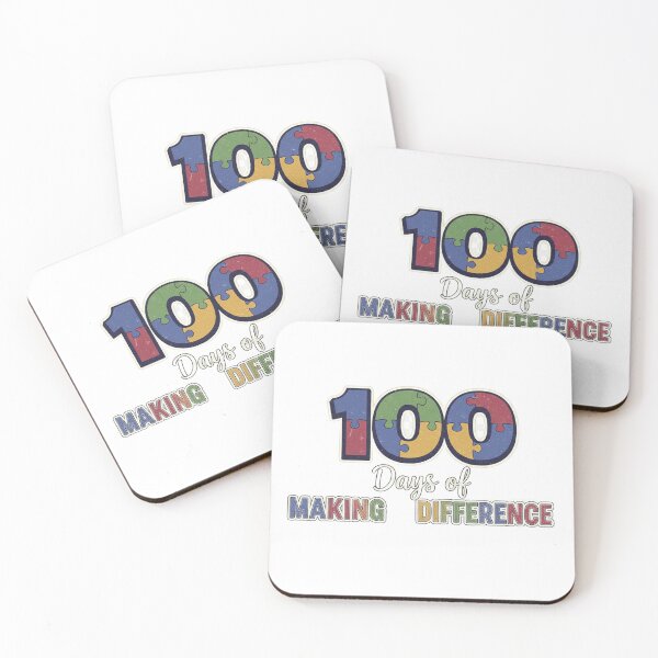 Item preview, 100 days of making a difference designed and sold by Merchifyme2000.