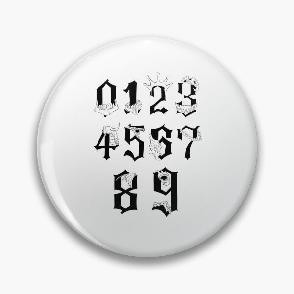 Item preview, Bleach numbers designed and sold by HBZ-DESIGN.