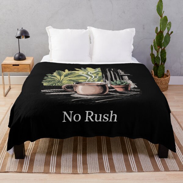 Item preview, No Rush Simple Living designed and sold by MooonTees.