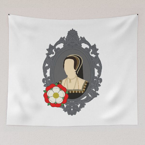 Item preview, Queen Tudor Anne Boleyn Silver Frame designed and sold by FreeOrca.