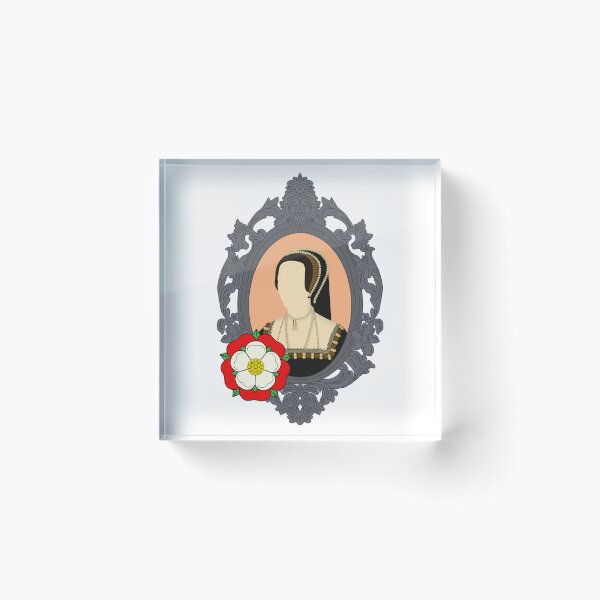 Item preview, Queen Tudor Anne Boleyn Silver Frame designed and sold by FreeOrca.