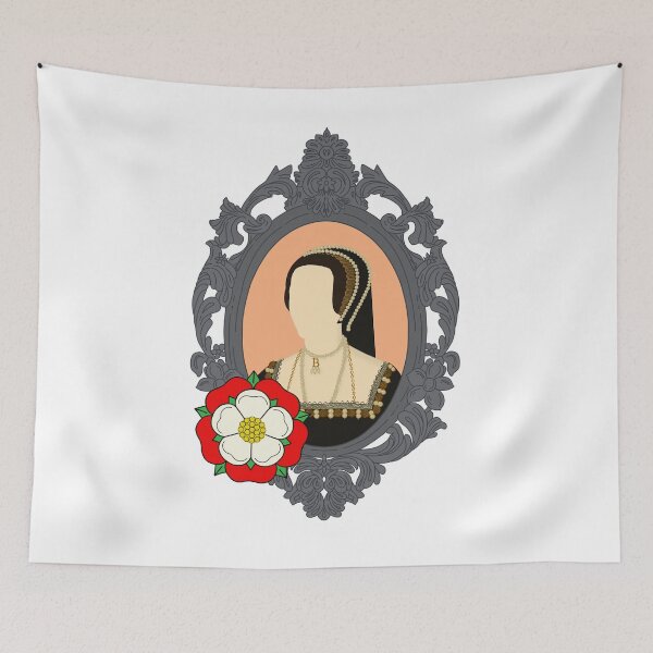 Item preview, Queen Tudor Anne Boleyn Silver Frame designed and sold by FreeOrca.