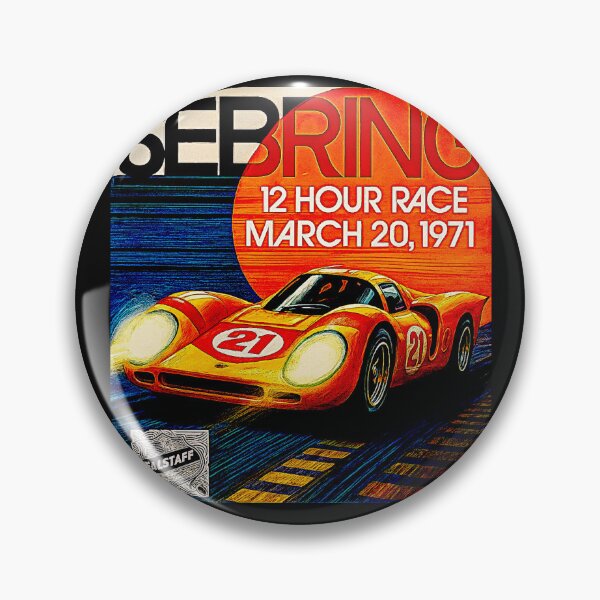 Item preview, Sebring 1971 12 hour Grand Prix vintage Variation#1 designed and sold by Helios Be. Lavsh.