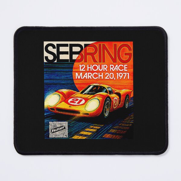 Item preview, Sebring 1971 12 hour Grand Prix vintage Variation#1 designed and sold by Helios Be. Lavsh.