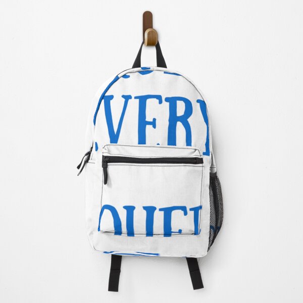 Item preview, Queen of Everything in Blue – Bold Empowering Typography Art designed and sold by KirstenJRenfroe.
