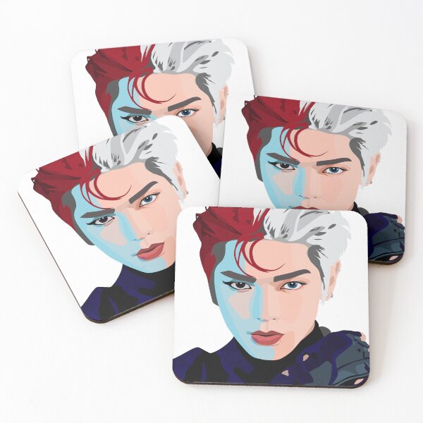 Item preview, Taeyong of NCT 127 in a stunning vector digital portrait. designed and sold by Aome22.