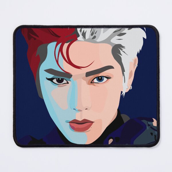 Item preview, Taeyong of NCT 127 in a stunning vector digital portrait. designed and sold by Aome22.
