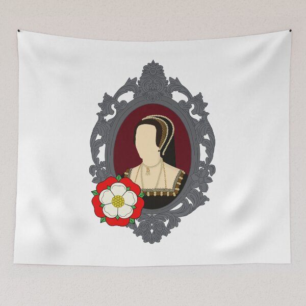 Item preview, Queen Tudor Anne Boleyn Silver Frame designed and sold by FreeOrca.