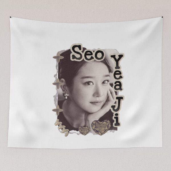Item preview, Seo Yea-ji (서예지) Korean actress South Korean celebrity K-drama star Korean film Scrapbook Collage Cozy Y2K Vintage Design designed and sold by HELL0WBELLO.