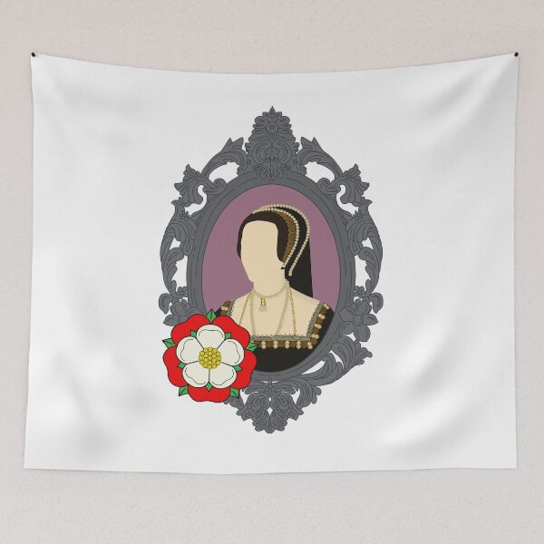 Item preview, Queen Tudor Anne Boleyn Silver Frame designed and sold by FreeOrca.