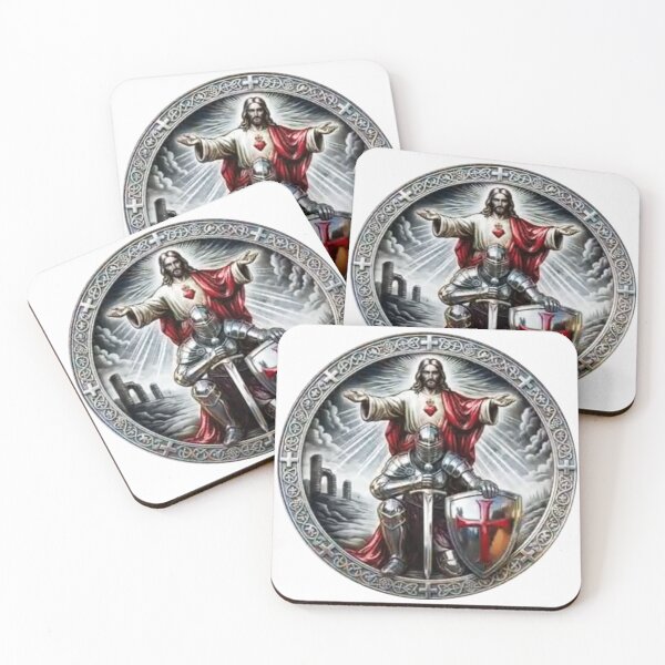 Item preview, In the name of the Lord; Templar;  designed and sold by StickerApe.