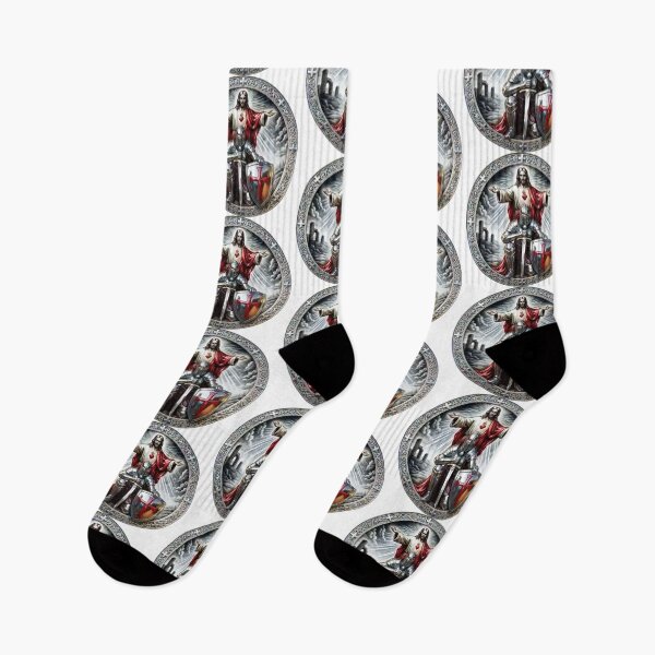 Item preview, In the name of the Lord; Templar;  designed and sold by StickerApe.
