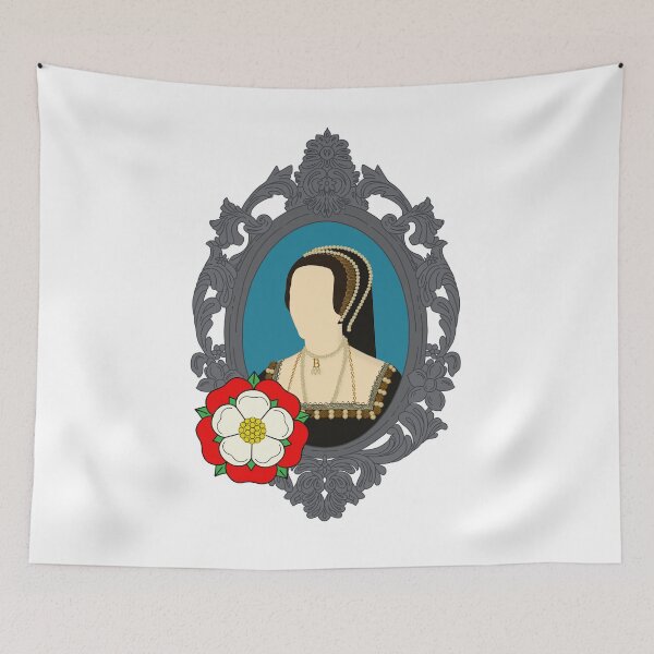 Item preview, Queen Tudor Anne Boleyn Silver Frame designed and sold by FreeOrca.