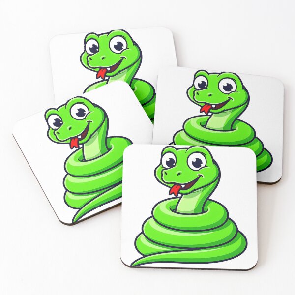 Item preview, Green snake designed and sold by Uglyandcute.