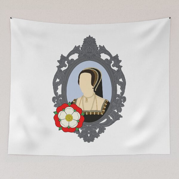 Item preview, Queen Tudor Anne Boleyn Silver Frame designed and sold by FreeOrca.