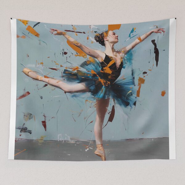 Item preview, Ballerina in Abstract Dance Pose designed and sold by lautir.