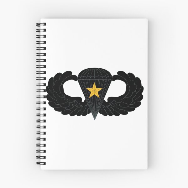Item preview, Badge - Army - Parachutist - Basic - 1 Combat Star - Black - Metal - 1 X 300 designed and sold by Military Insignia Products.