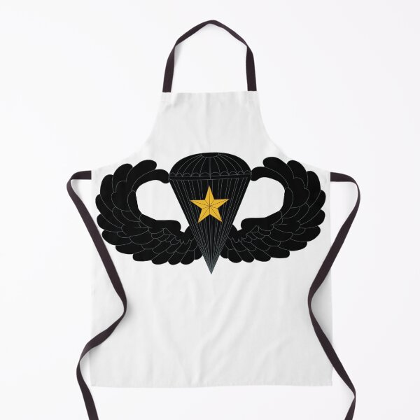 Item preview, Badge - Army - Parachutist - Basic - 1 Combat Star - Black - Metal - 1 X 300 designed and sold by Military Insignia Products.