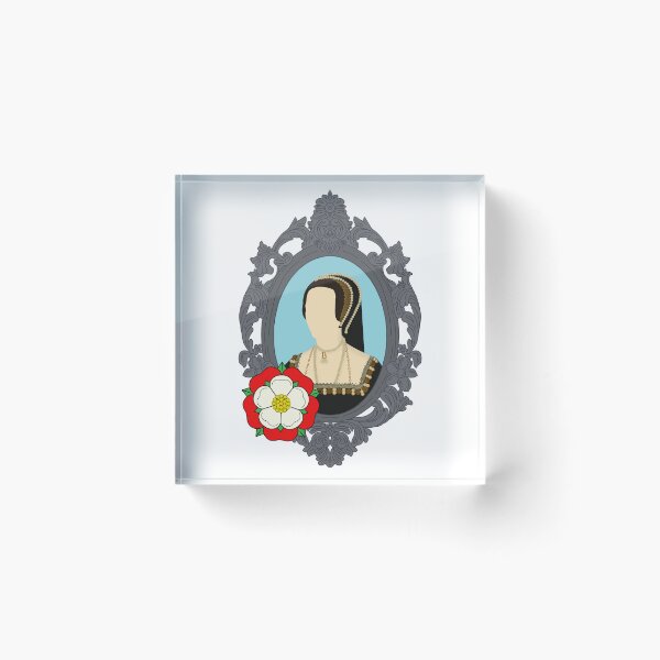 Item preview, Queen Tudor Anne Boleyn Silver Frame designed and sold by FreeOrca.