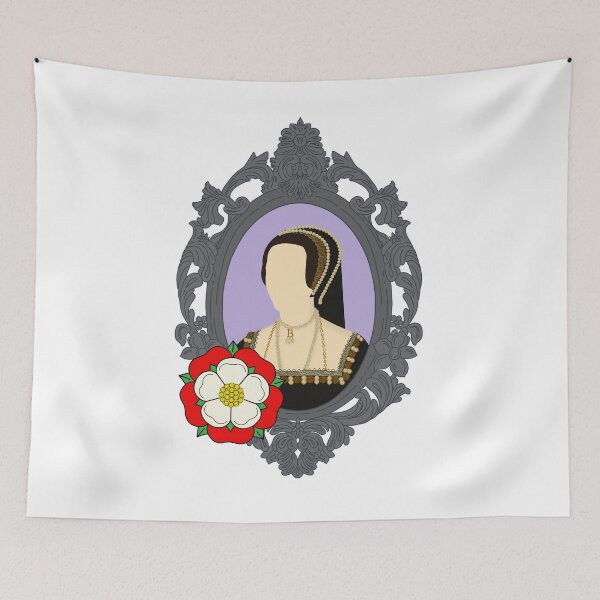 Item preview, Queen Tudor Anne Boleyn Silver Frame designed and sold by FreeOrca.