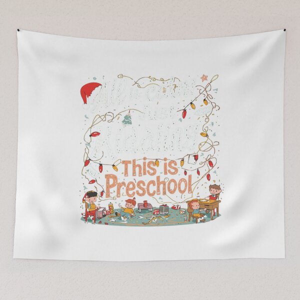 Item preview, All is Calm Just Kidding This is Preschool | Funny Teacher T‑Shirt for Preschool Educators & Classroom Humor designed and sold by GAIDREDA.