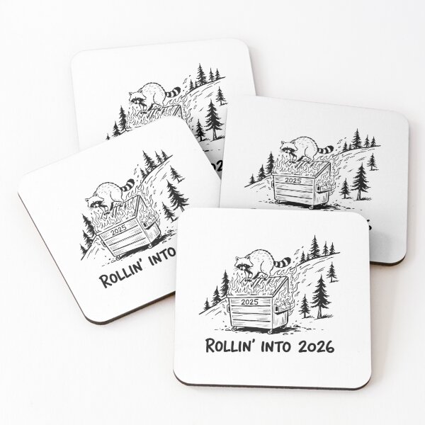 Item preview, Rollin' Into 2026 For Raccoon Lovers designed and sold by artcultreone.
