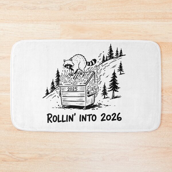 Item preview, Rollin' Into 2026 For Raccoon Lovers designed and sold by artcultreone.