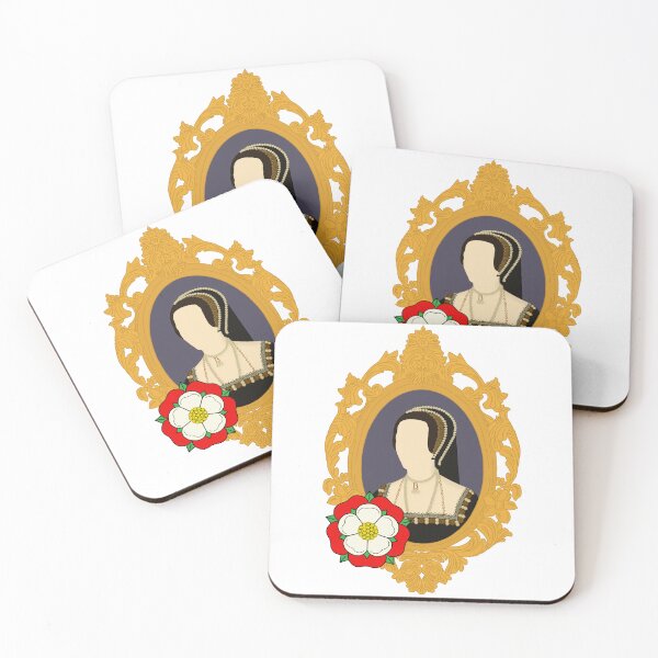 Item preview, Queen Tudor Anne Boleyn Golden Frame designed and sold by FreeOrca.