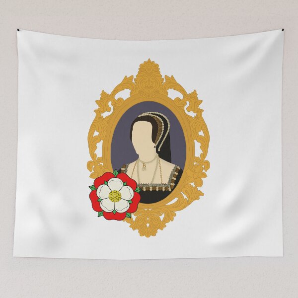 Item preview, Queen Tudor Anne Boleyn Golden Frame designed and sold by FreeOrca.