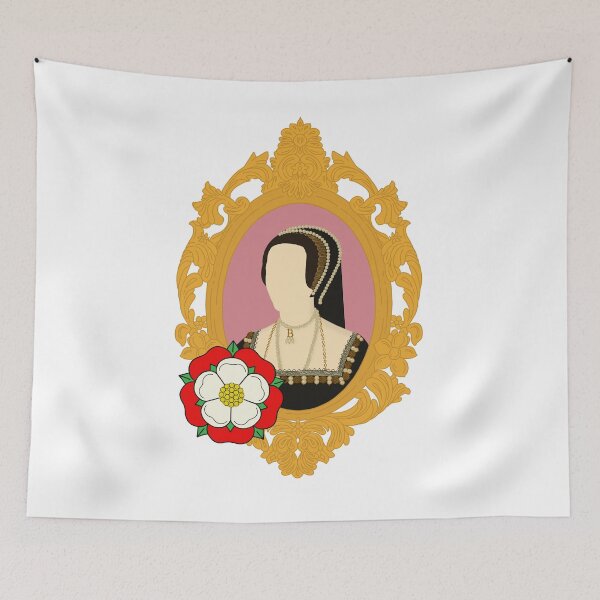 Item preview, Queen Tudor Anne Boleyn Golden Frame designed and sold by FreeOrca.