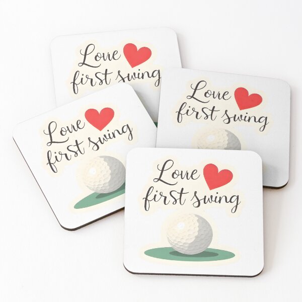 Item preview, Love at first swing - Romantic Golf Quote designed and sold by MKV Design.