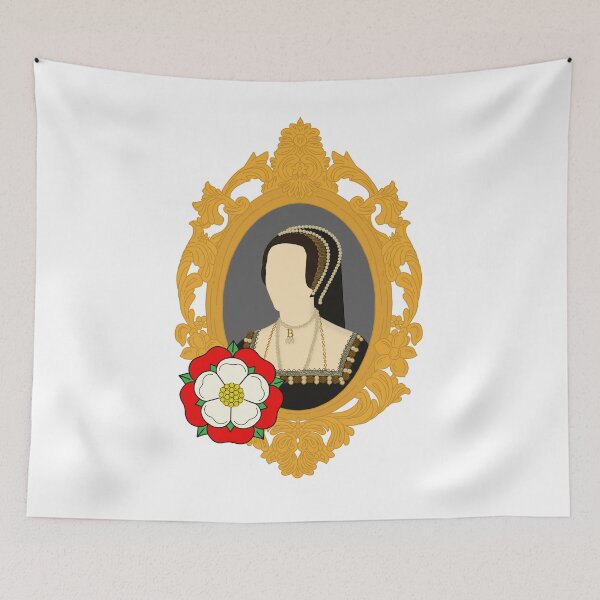 Item preview, Queen Tudor Anne Boleyn Golden Frame designed and sold by FreeOrca.