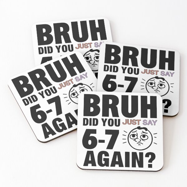 Item preview, Bruh Did You Just Say 67 Again? | Funny Meme Quote T-Shirt for Gamers, Teens & Humor Lovers designed and sold by GAIDREDA.