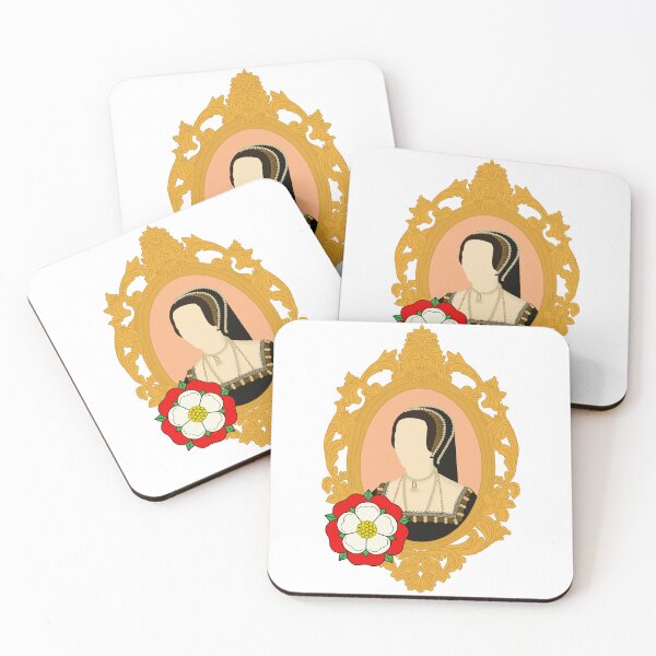 Item preview, Queen Tudor Anne Boleyn Golden Frame designed and sold by FreeOrca.