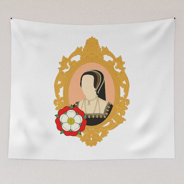 Item preview, Queen Tudor Anne Boleyn Golden Frame designed and sold by FreeOrca.