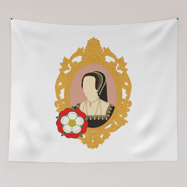 Item preview, Queen Tudor Anne Boleyn Golden Frame designed and sold by FreeOrca.