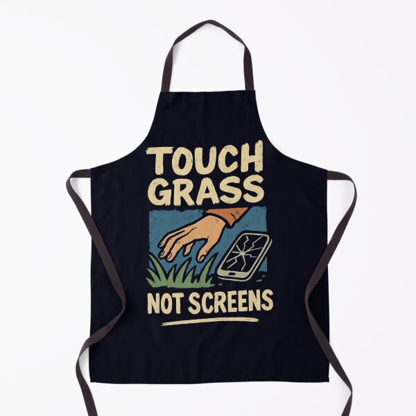 Artikelvorschau, Touch Grass, Not Screens – Digital Detox Graffiti Style entworfen und verkauft von ArminGreen.