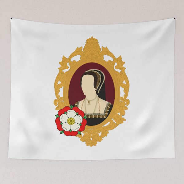 Item preview, Queen Tudor Anne Boleyn Golden Frame designed and sold by FreeOrca.