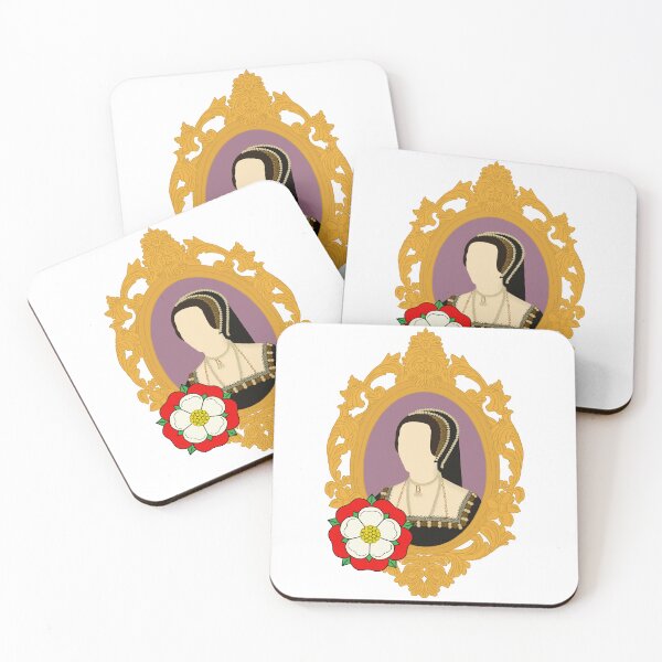Item preview, Queen Tudor Anne Boleyn Golden Frame designed and sold by FreeOrca.