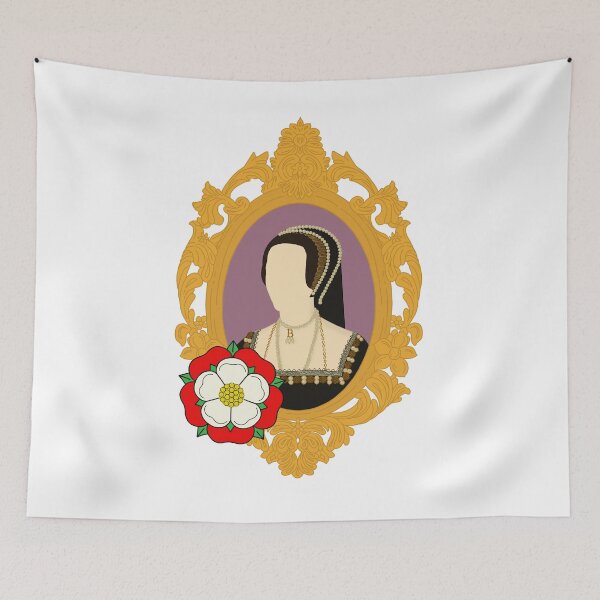 Item preview, Queen Tudor Anne Boleyn Golden Frame designed and sold by FreeOrca.