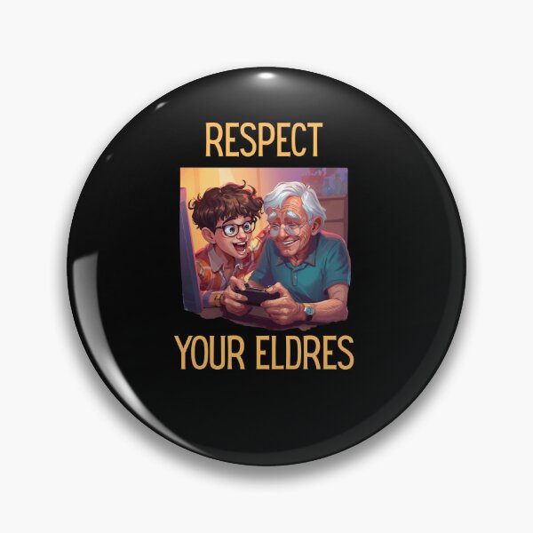 Item preview, Respect Your Elders Gaming Control Retro designed and sold by StaticMood.