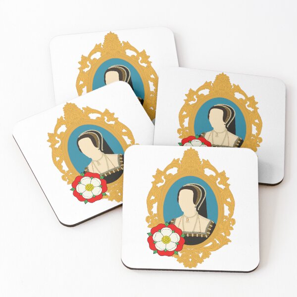 Item preview, Queen Tudor Anne Boleyn Golden Frame designed and sold by FreeOrca.