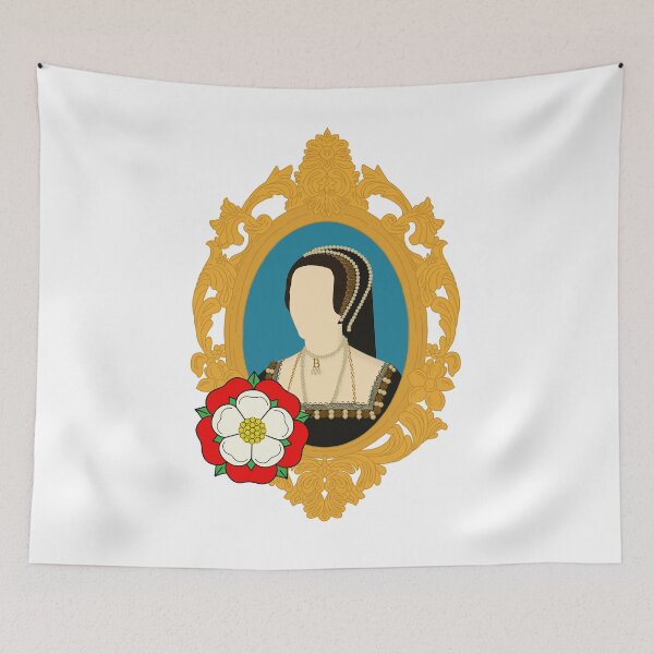 Item preview, Queen Tudor Anne Boleyn Golden Frame designed and sold by FreeOrca.