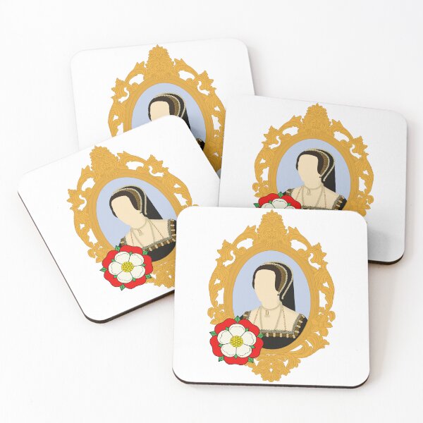 Item preview, Queen Tudor Anne Boleyn Golden Frame designed and sold by FreeOrca.