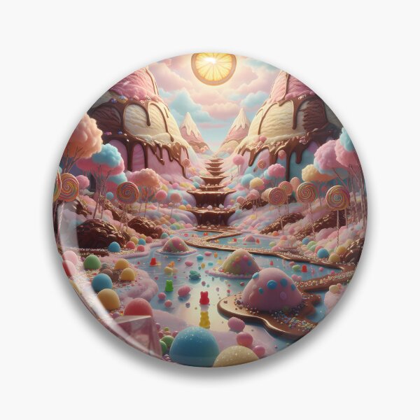 Item preview, Sweet Land of Plenty – Fantasy Landscape Made of Sweets designed and sold by PeyotePuzzles.